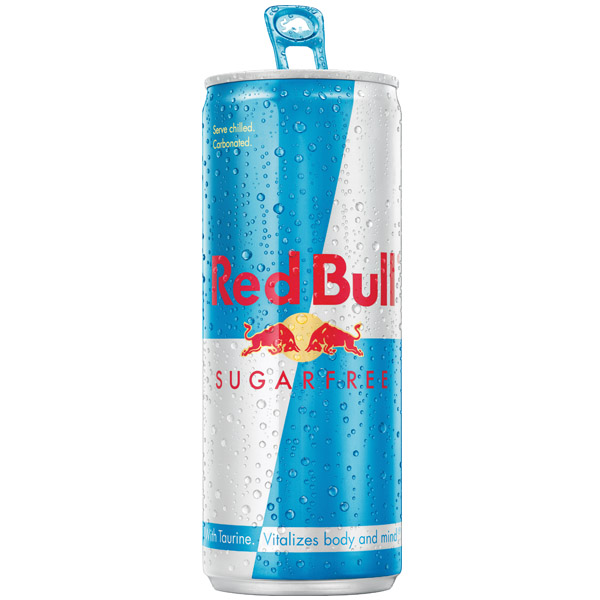 RED BULL SUGAR FREE CAN 250x24